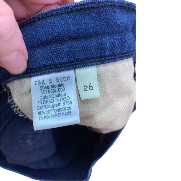 Rag & Bone Jean Capri size 26 indigo - Picture 5 of 6
